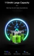 Адаптер ресивер Bluetooth 5.0 для наушников 3.5 мм аудио переходник для музыки и вызова с поддержкой TF карты KUULAA (KL-O151) Black - изображение 5