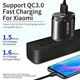 Сетевое зарядное устройство для телефона QC3.0 18W 1xUSB быстрая зарядка смартфона USLION UC6900 (TE-023) Black - изображение 3