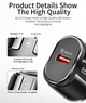 Сетевое зарядное устройство для телефона QC3.0 18W 1xUSB быстрая зарядка смартфона USLION UC6900 (TE-023) Black - изображение 9