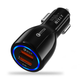 Автомобильное зарядное устройство USB зарядка от прикуривателя QC 3.0 USLION UC5777 (ВК-348) Black - изображение 1