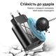 Сетевое зарядное устройство для телефона QC3.0 18W 1xUSB быстрая зарядка смартфона USLION UC6911 Black - изображение 5