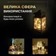 Гірлянда світлодіодна 10 м жовта на батарейках 100 led білий дріт (523819) - зображення 5
