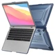 Противоударный чехол для MacBook Air 13.6" M2 M3 M4 A2681 A3113 A3240 (2022–2025) Mecha Shockproof Case blue синяя - изображение 3