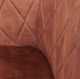 Krzesło do kuchni i salonu HOMLA 897639 SATORI 57 x 59 x 84 cm Ceglaste (5904183897639) - obraz 4