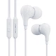 Проводные Вакуумные Наушники с Микрофоном 3.5mm jack (1.2м) Стерео Гарнитура Для Телефона Смартфона Ноутбука SomicTone S-603 Extra Bass Белый - изображение 2