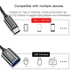 Перехідник для Смартфона Кабель синхронизації Type-C на USB адаптер Yesido GS01 - зображення 5