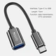 Перехідник для Смартфона Кабель синхронизації Type-C на USB адаптер Yesido GS01 - зображення 6