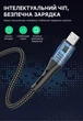 Кабель microUSB - USB (1m) провод быстрой зарядки для телефона USLION US0124 Purple - изображение 4