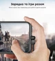 Поворотный Кабель Type-C - USB (1m) на 180° USLION US0132 Black Провод для Быстрой Зарядки Смартфонов 3.0A Fast Charging и Передачи Данных - изображение 9