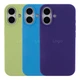 Чохол Silicone Case Full Size (AA) New Box для iPhone 16 Колір 68.Blackcurrant - изображение 2