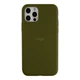 Чохол Silicone Case Full Size (AA) для iPhone 11 Pro Колір 45.Army Green - изображение 1