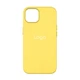 Чохол Leather Case with MagSafe для iPhone 14 Колір Canary Yellow - изображение 1