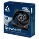 Корпусный вентилятор 80 мм Arctic PWM PST P8 ACFAN00150A Black - изображение 4