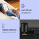 Умный электрический камин Klarstein Studio Light & Fire 2 электрокамин 2000 Вт - изображение 3