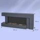 Умный электрический камин Klarstein Studio Light & Fire 2 электрокамин 2000 Вт - изображение 5