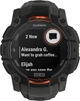 Смарт-годинник Garmin Instinct 3 50mm Solar Black with Charcoal Band (010-02935-00/40) - изображение 8