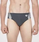 Плавки-сліпи для чоловіків Arena OPENINGS SWIM BRIEFS Білий з сірим 85 (008065-501-85) - зображення 2