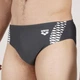 Плавки-сліпи для чоловіків Arena OPENINGS SWIM BRIEFS Білий з сірим 85 (008065-501-85) - зображення 4