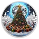 Сувенірна пам'ятна монета Різдвяна ялинка. Різдво та Новий рік. Christmas - зображення 1