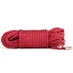 Мотузка для шибарі LoveToy Rebellion Reign Bondage Rope Червоний 10м - изображение 2