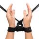 Бавовняна мотузка для шибарі LoveToy Fetish Bondage Rope Чорна 10м - изображение 5