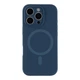 Чохол Glow Silicone Case Full Camera with Magsafe для iPhone 16 Pro Max Колір Black - изображение 15