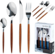 Набір столових приборів Excellent Houseware сталевий 16 шт (8721037111140) - зображення 4