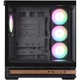 Корпус Zalman p40 namu, Black, Mid Tower, без бп, для atx / Micro atx / Mini itx, 1xType-C / 2xUSB 3.0, макс. cpu - 165 мм / vga - 420 мм, 4x120 мм argb, боковая и передняя панели из закаленного стекла - изображение 5