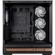 Корпус Zalman p40 namu, Black, Mid Tower, без бп, для atx / Micro atx / Mini itx, 1xType-C / 2xUSB 3.0, макс. cpu - 165 мм / vga - 420 мм, 4x120 мм argb, боковая и передняя панели из закаленного стекла - изображение 6