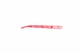 Пинцет для бровей косметический профессиональный Beauty LUXURY P-20 скошенный красный - изображение 2