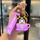 Брелок Куромі Kuromi на ключі, на сумку фігурка аніме геншин манга Starbucks Старбакс 5.5 см - зображення 2