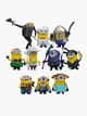 Фігурки Міньйони Minions набір дитячих іграшок Гадкий Я Нікчемний я Посіпаки 8 шт 6см - зображення 3
