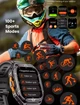 Мужские Смарт-часы Smart Tank X5 Trail Master Черный Стальной Умный Gps Amoled Без Sim Uwatch (365489) - изображение 2