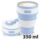 Чашка силиконовая SILICON MAGIC CUP с герметичной крышкой и поилкой Синяя 7194 - изображение 1