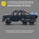 Конструктор MERCEDES-BENZ G63 AMG 6x6, 3300 деталей, 1:8, коллекционная модель (RAEL LE-J901 Black) - изображение 9