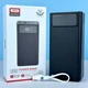 Павербанк XO PR125 50000mAh 2A Power Bank Чорний - зображення 12