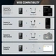 Беспроводной петличный микрофон с зарядным кейсом NEEWER CM28 PRO для камеры, смартфона, планшета, ноутбука - изображение 2
