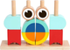 Klocki drewniane Tooky Toy 3D Krab (6972633372127) - obraz 4