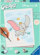 Malowanie po numerach Ravensburger CreArt Disney Baby Dumbo 18 x 24 cm (4005556258994) - obraz 1