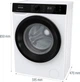 Пральна машина Gorenje фронтальна, 7кг, 1400, A+++, 47см, дисплей, пар, інвертор, білий - изображение 13