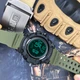 Чоловічий годинник Skmei 1356AG Army Green + Compass - изображение 6