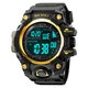 Мужские наручные часы 2245BKGD Black-Gold Skmei 000318499 - изображение 2