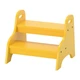 Дитячий табурет IKEA TROGEN 40x38x33 см жовтий 803.715.20 - зображення 1
