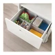 Комплект стеллажа, стола, комода и шкафа IKEA STUVA / FRITIDS 300x50x128 см белый 292.531.34 - изображение 2