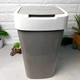 Прямоугольное мусорное ведро 25 л с плоской крышкой Какао - изображение 1