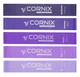 Резинки для фитнеса Cornix Mini Power Band набор 5 шт 1-20 кг XR-0253 - изображение 2