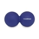 Масажний м'яч Cornix Lacrosse DuoBall 6.3 x 12.6 см XR-0109 Navy Blue - зображення 1