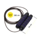 Скакалка швидкісна для кросфіту Cornix Speed Rope Classic з обтяженням XR-0351 Black/Blue - зображення 2