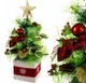 Миниатюрная искусственная елка с украшениями Christmas Happy New Year - изображение 1
