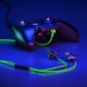 Наушники игровые - проводная гарнитура Razer Dual DRIVER 3.5mm Headphone черные - изображение 3